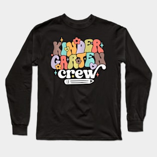 Back To School Kindergarten Crew Long Sleeve T-Shirt